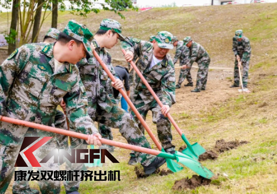 康发双螺杆造粒机参与葛塘街道开展主题为“防范灾害风险，护航高质量发展”宣传活动暨防汛抢险应急演练